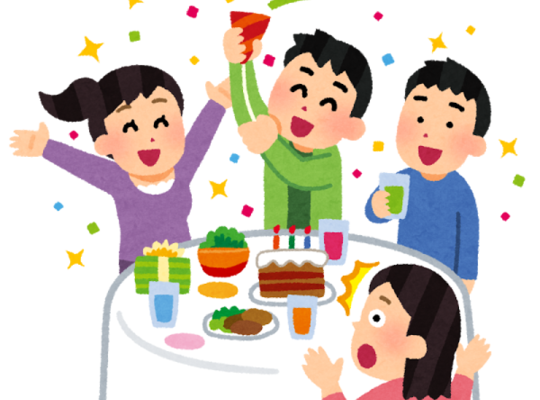 誕生日プレゼントをさしあげます